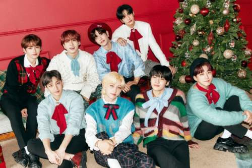 Stray Kids, um dos grupos com músicas de kpop de natal