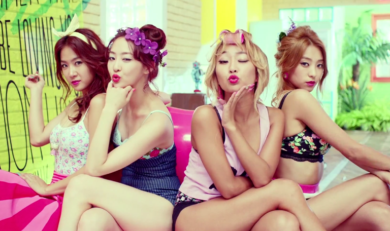 Touch My Body, um dos MVs de verão do grupo Sistar