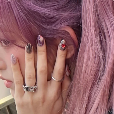 Unhas de idols de kpop