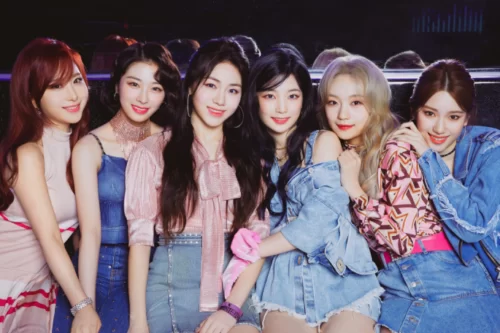 Rocket Punch, um dos grupos de kpop com a letra R