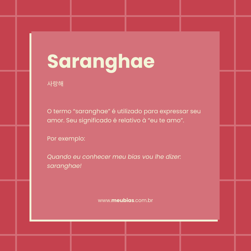 Significado de saranghae