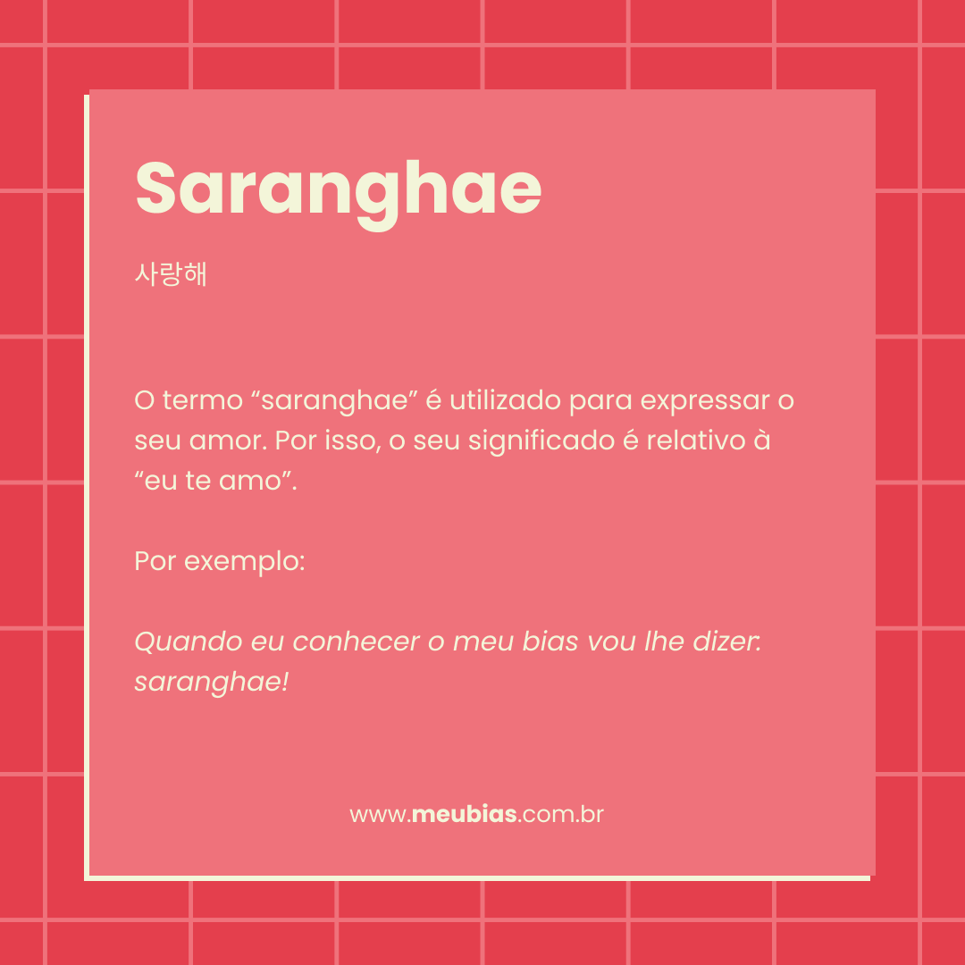 Significado de saranghae
