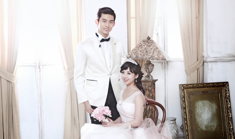 Taecyeon (2PM) e GuiGui, um dos casais do We Got Married