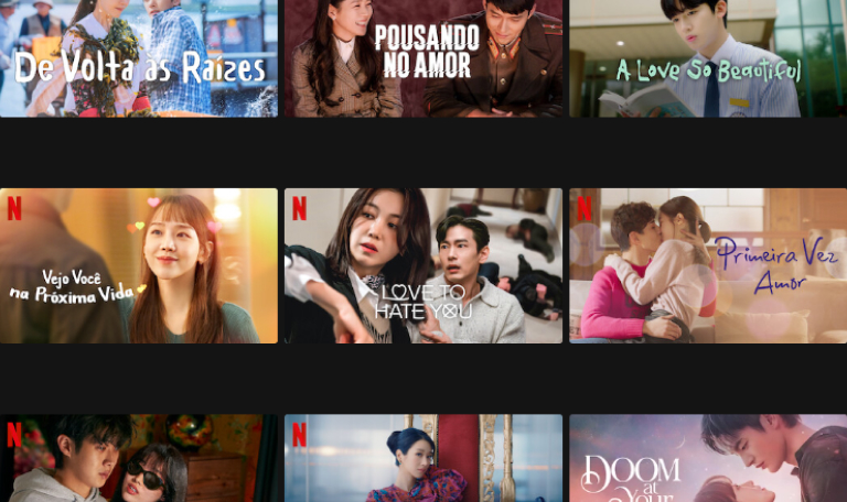 Séries coreanas na Netflix