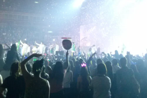 Music Bank no Rio de Janeiro em 2014