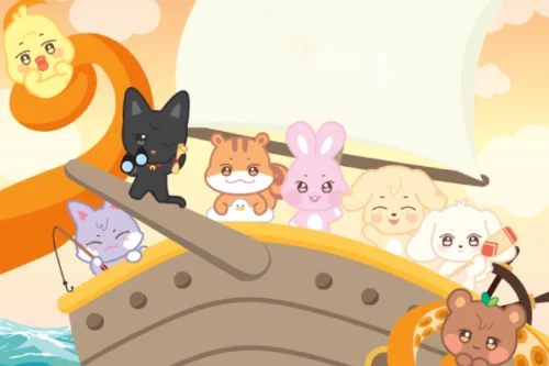 Os personagens do Aniteez