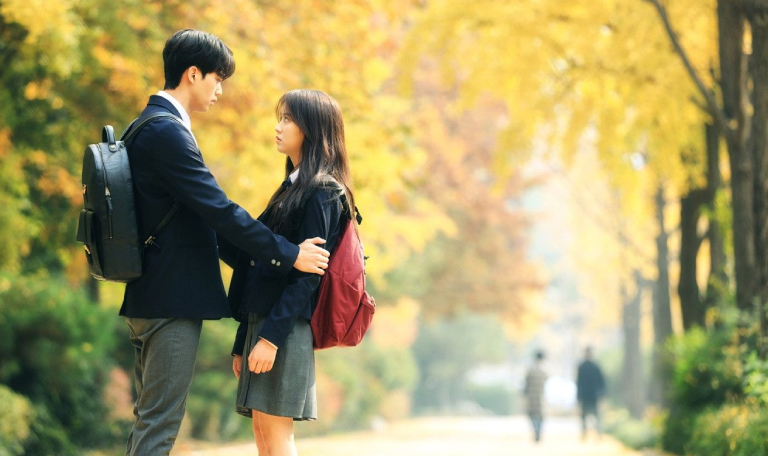 Matéria com frases de Love Alarm, drama coreano