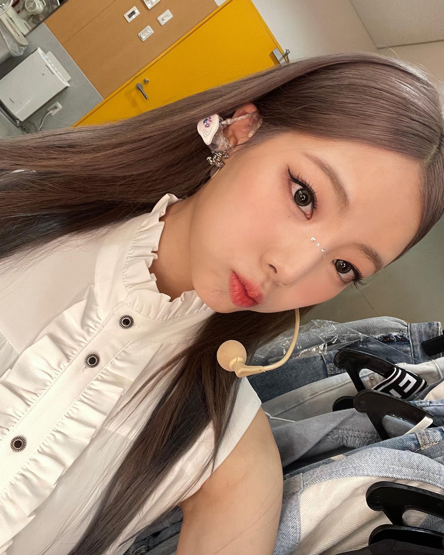 Goeun, Purple Kiss, uma das idols de cabelo cinza desta lista