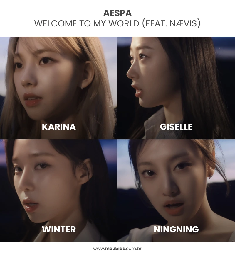 Who's who aespa: Welcome to MY World