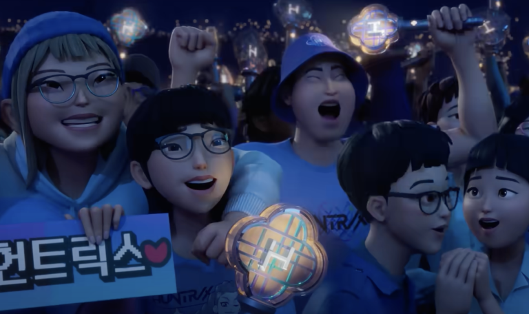 O filme de animação Guerreiras do K-Pop