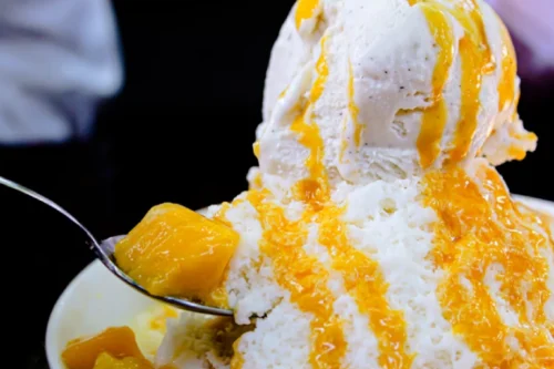 Bingsu, um dos doces coreanos mais populares