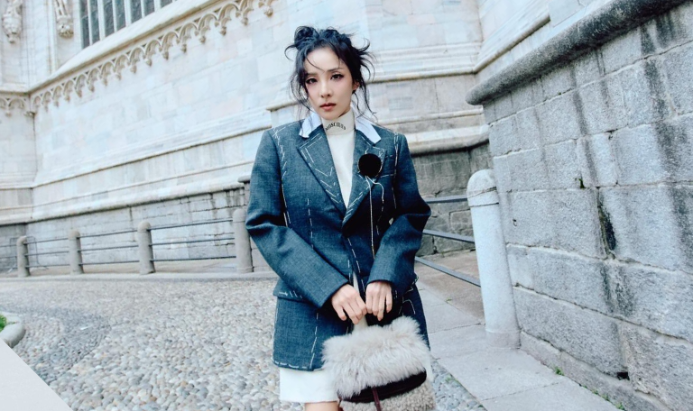 Dara (2NE1), uma das celebridades coreanas na MFW SS26
