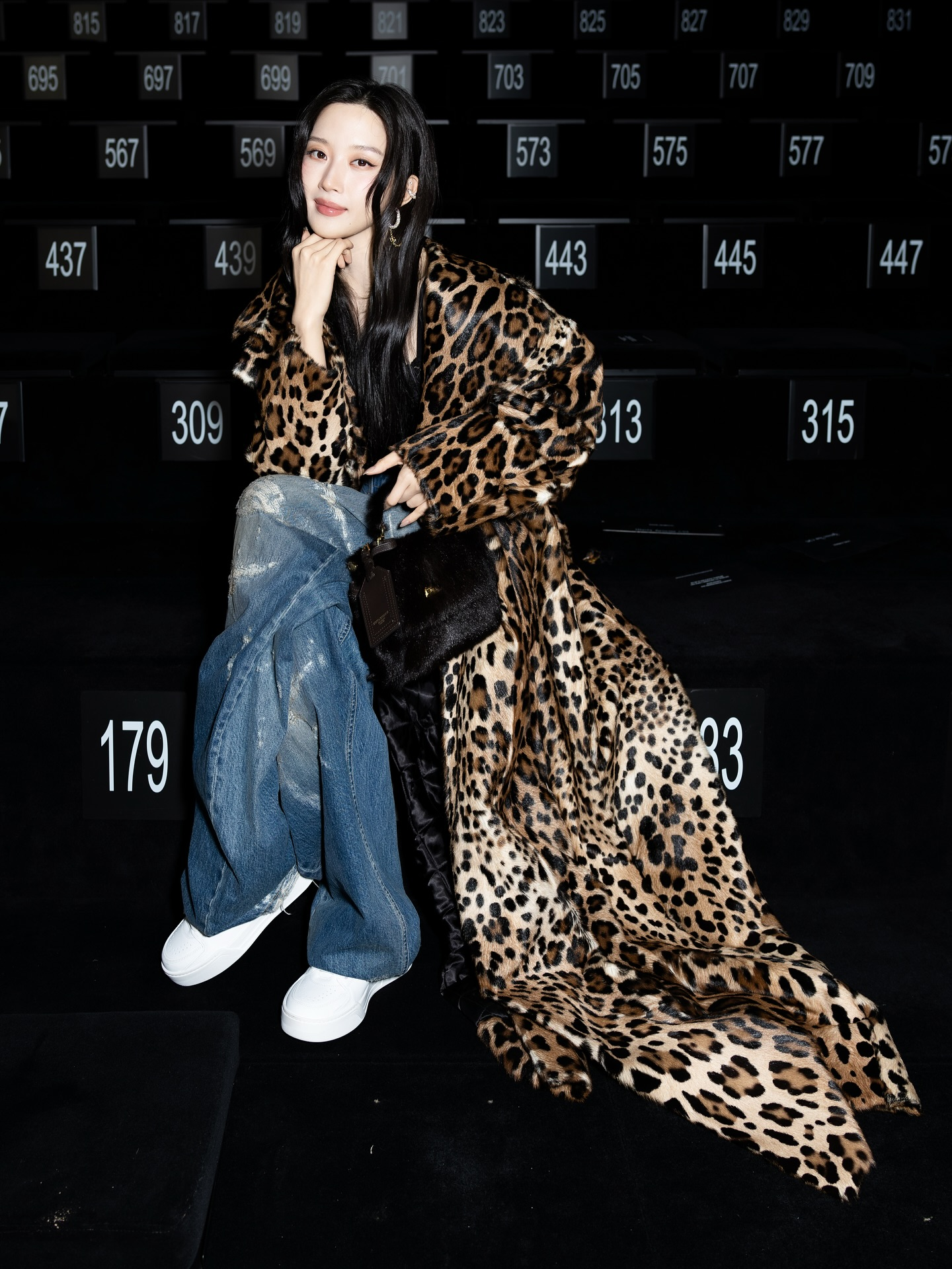 Moon Ga Young, uma das celebridades coreanas na MFW SS26
