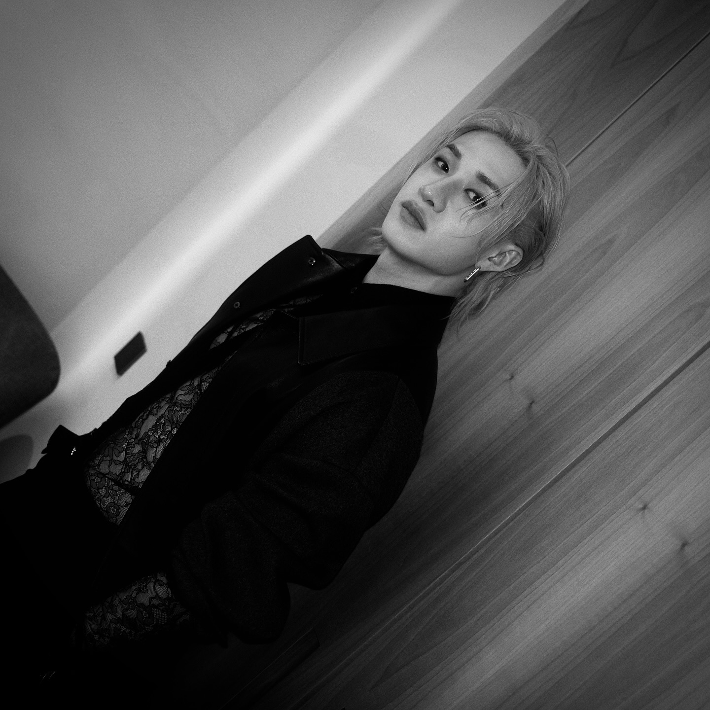 Bang Chan (Stray Kids), uma das celebridades coreanas na MFW SS26