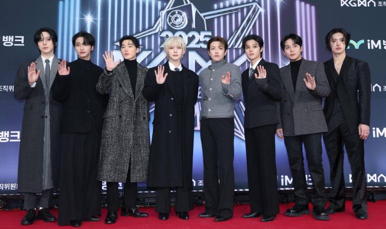 Ateez, um dos grupos vencedores do Korea Grand Music Awards de 2025