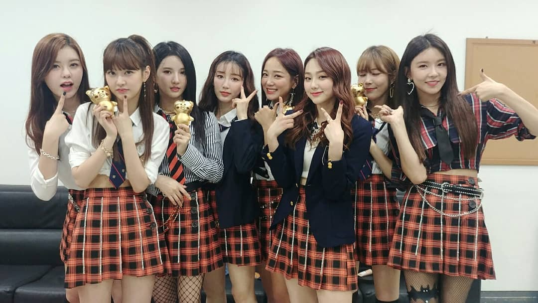 O gugudan foi um dos grupos de kpop com 8 integrantes
