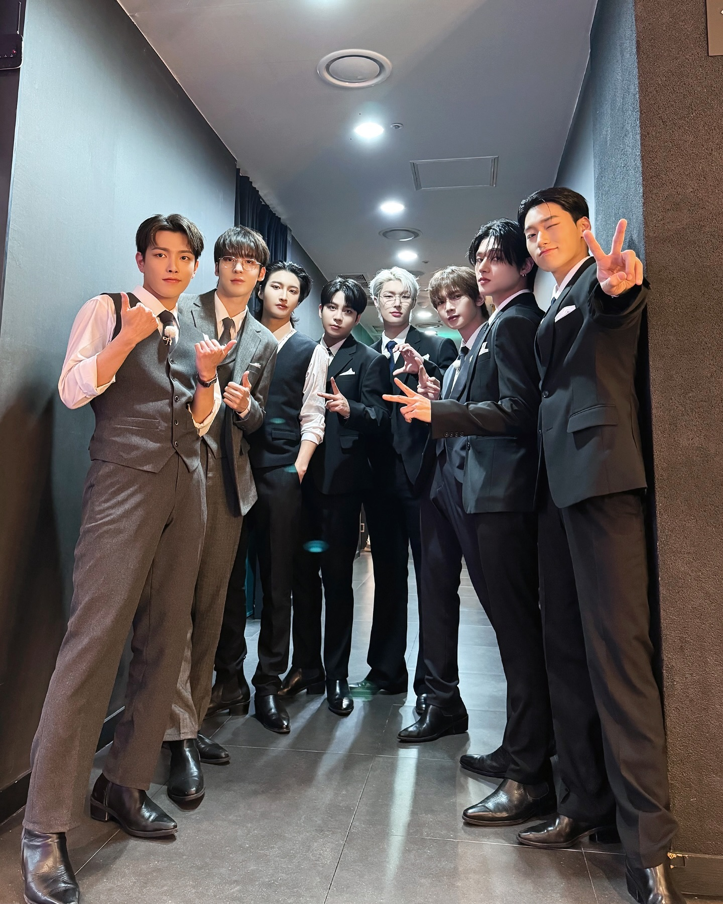 Ateez, um dos grupos de kpop com 8 integrantes