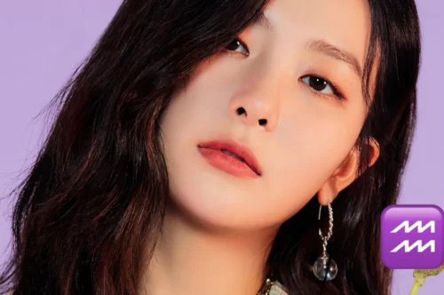 Seulgi, do Red Velvet, é uma das idols do signo de Aquário