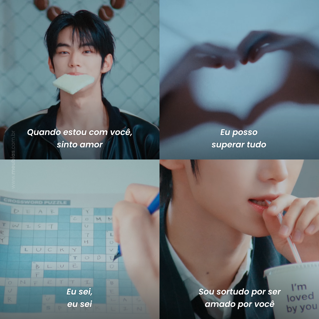 "Lucky to be loved" tem uma das frases de kpop românticas mais bonitas