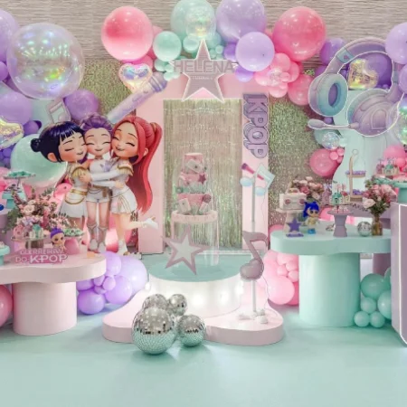 Exemplo de festa de Guerreiras do Kpop